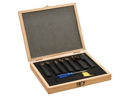 12dílné nože s vyměnitelnými plátky pro soustruh 12x12 mm 80 mm 146718