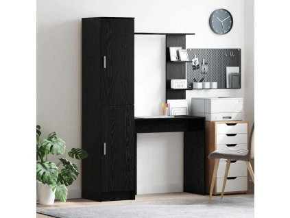 Stůl 2 pcs Černý dub 3337282