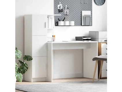 Stůl 2 pcs Bílá 3337289