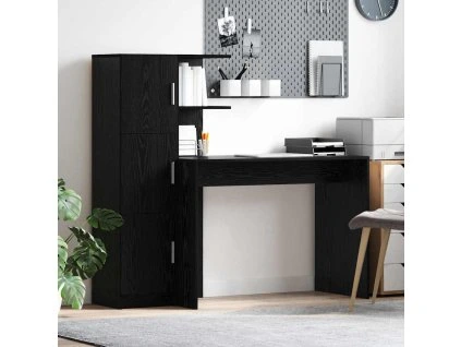 Stůl 2 pcs Černý dub 3337290