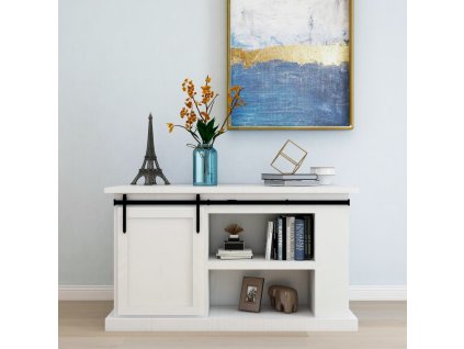 Kování pro posuvné dveře skříně uhlíková ocel 122 cm 148016