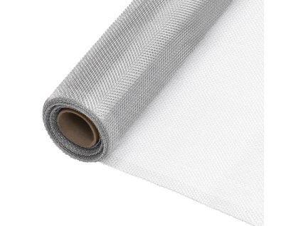 Síť proti hmyzu hliník 60 x 2000 cm stříbrná 150847