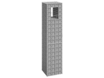Gabionový sloupek 40 x 40 x 180 cm železo 151264