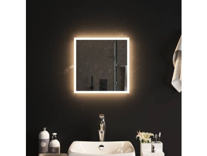 Koupelnové zrcadlo s LED osvětlením 40x40 cm 151757
