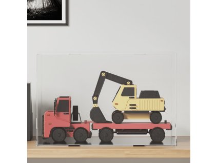 Průhledná reklamní krabice 56 x 36 x 37 cm akrylová 154917