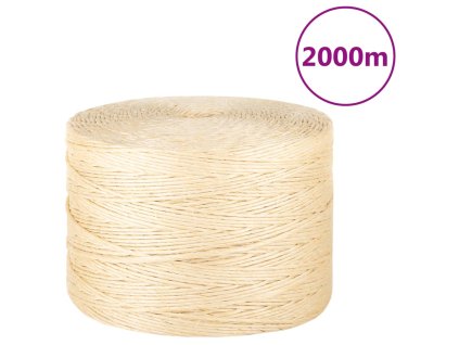 Provaz 100% sisal 3 mm 2 000 m 155007
