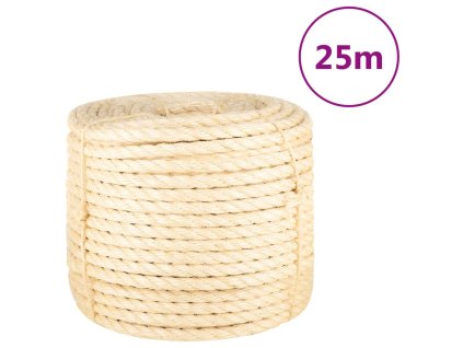 Provaz 100% sisal 14 mm 25 m 155031