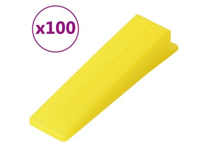 Nivelační klíny na obklady 100 ks 155282