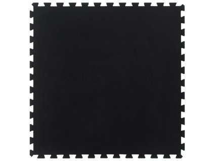 Gumová podlahová dlaždice černá 12 mm 100 x 100 cm 155673