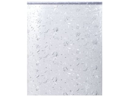 Okenní fólie matná květinový vzor 45 x 500 cm PVC 155847