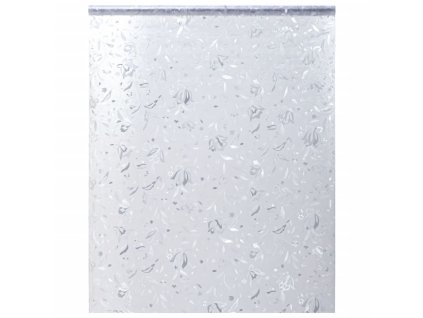 Okenní fólie matná květinový vzor 60 x 500 cm PVC 155848