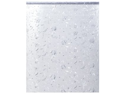 Okenní fólie matná květinový vzor 90 x 500 cm PVC 155849