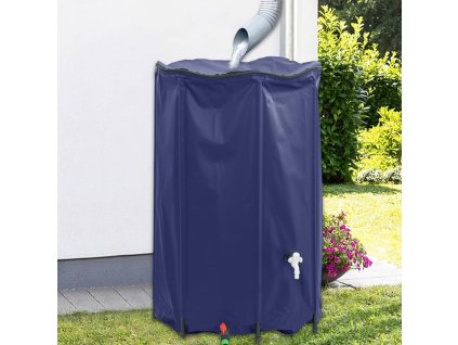Nádrž na vodu s kohoutkem skládací 1 000 l PVC 156002