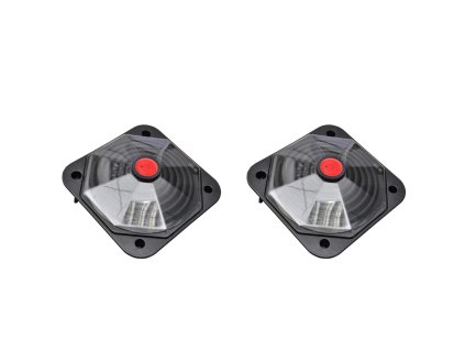 Solární ohřívač bazénové vody 735 W - pyramidový - 2 ks 160685