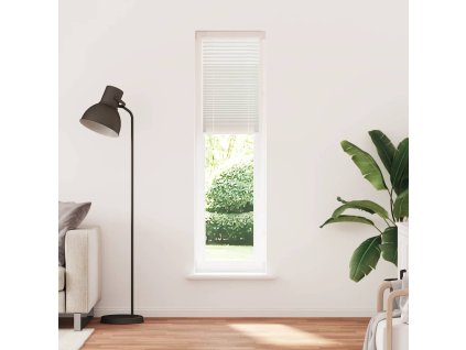 Plisovaná roleta 40 x 200 cm bílá 240588