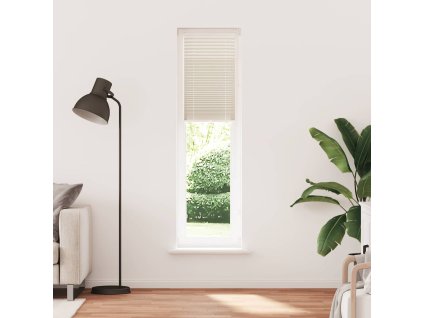 Plisovaná roleta 40 x 200 cm krémová 240620