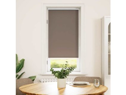 Zatemňovací látková roleta - 40 x 100 cm - kávová 240735