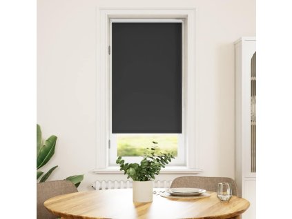 Zatemňovací látková roleta - 40 x 100 cm - černá 240739