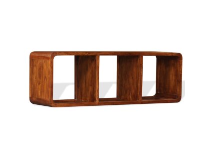 TV stolek masivní dřevo s medovým povrchem 120 x 30 x 40 cm 244680