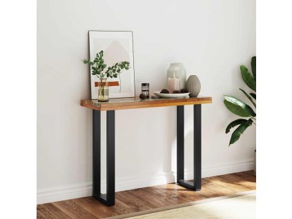 Odkládací stolek, teak, 100x35x75 cm 245065