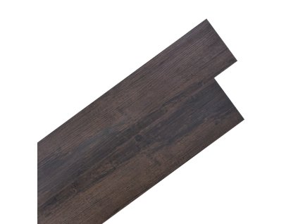 Samolepicí podlahová krytina PVC 5,02 m² 2 mm tmavě hnědá 245177