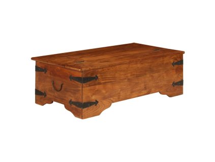 Konferenční stolek akácie s medovým povrchem 110 x 55 x 35 cm 245654