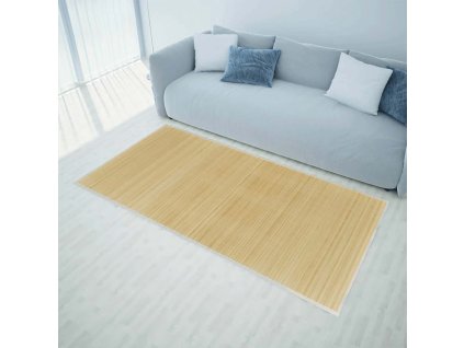 Koberec bambus 100 x 160 cm přírodní 245820