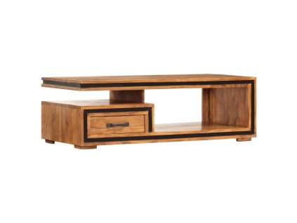 Konferenční stolek 100 x 45 x 33 cm masivní akáciové dřevo 247493