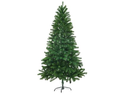 Umělý vánoční stromek s realistickým jehličím 150 cm zelený 246398