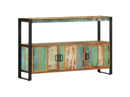 Příborník 120 x 30 x 75 cm masivní recyklované dřevo 247922