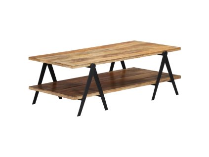 Konferenční stolek 115 x 60 x 40 cm masivní mangovník 248094