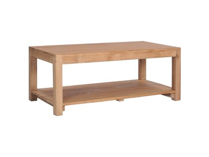 Konferenční stolek 100 x 50 x 40 cm masivní teakové dřevo 282849