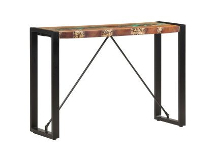 Konzolový stolek 110 x 35 x 76 cm masivní recyklované dřevo 285946