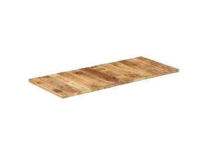 Stolní deska masivní mangovníkové dřevo 25–27 mm 140 x 60 cm 286026