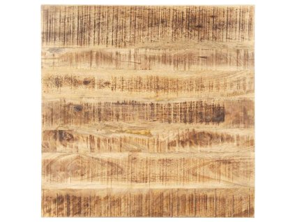 Stolní deska masivní mangovníkové dřevo 25–27 mm 70 x 70 cm 286027