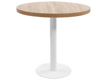 Bistro stolek světle hnědý 80 cm MDF 286423