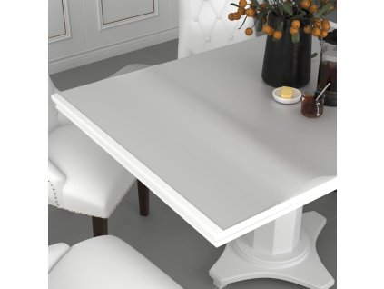 Ochranná fólie na stůl matná 90 x 90 cm 1,6 mm PVC 288278
