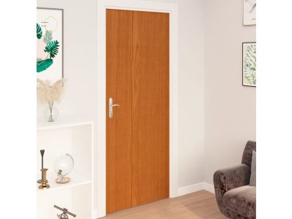 Samolepící tapety na dveře 4 ks světlý dub 210 x 90 cm PVC 3059645