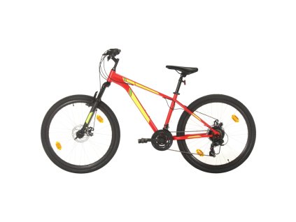 Horské kolo 21 rychlostí 27,5" kolo 38 cm červené 3067216