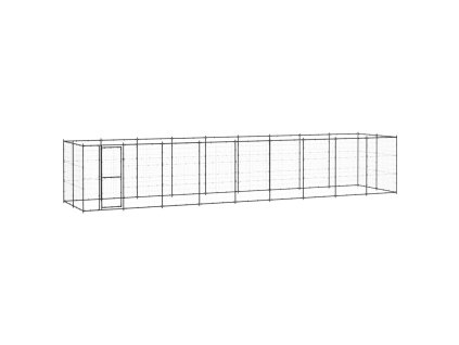 Venkovní psí kotec ocel 21,78 m² 3082301