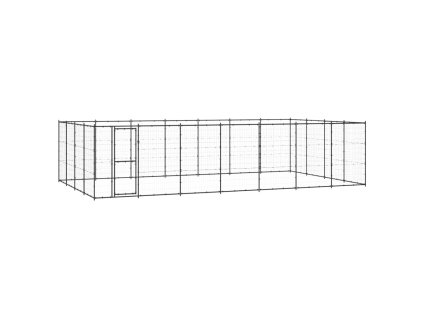 Venkovní psí kotec ocel 33,88 m² 3082315