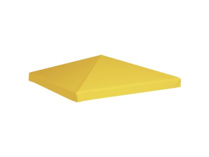 Náhradní střecha na altán 270 g/m² 3 x 3 m žlutá 312079