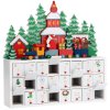 11078 dreveny adventni kalendar s motivem zimni krajiny