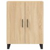 Skříň highboard dub sonoma 69,5 x 34 x 180 cm kompozitní dřevo 3189280