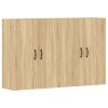 Nástěnné skříňky 2 ks dub sonoma kompozitní dřevo 3197883