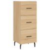 Skříň highboard dub sonoma 34,5 x 34 x 180 cm kompozitní dřevo 3198868