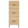 Skříň highboard dub sonoma 34,5 x 34 x 180 cm kompozitní dřevo 3199252