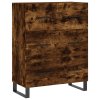 Skříň highboard kouřový dub 69,5 x 34 x 180 cm kompozitní dřevo 3199774