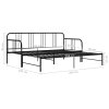 Rám vysouvací postele/pohovky černý kov 90 x 200 cm 324752
