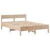 Postel bez matrace 160 x 200 cm masivní borovice 3306921